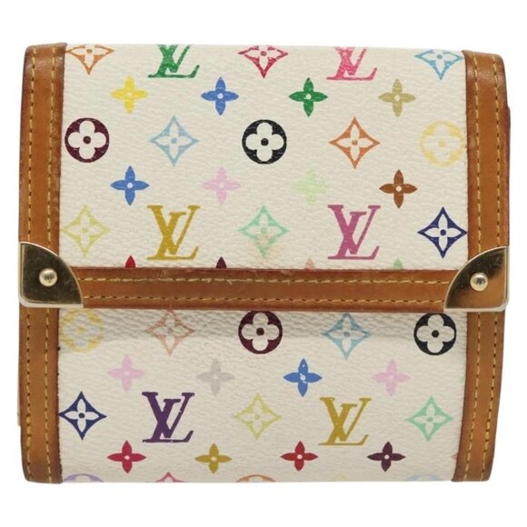 LOUIS VUITTON Multicolor Porte Monnaie Billets Cartes Credit M92983 Auth 130792 - Picture 2 of 16